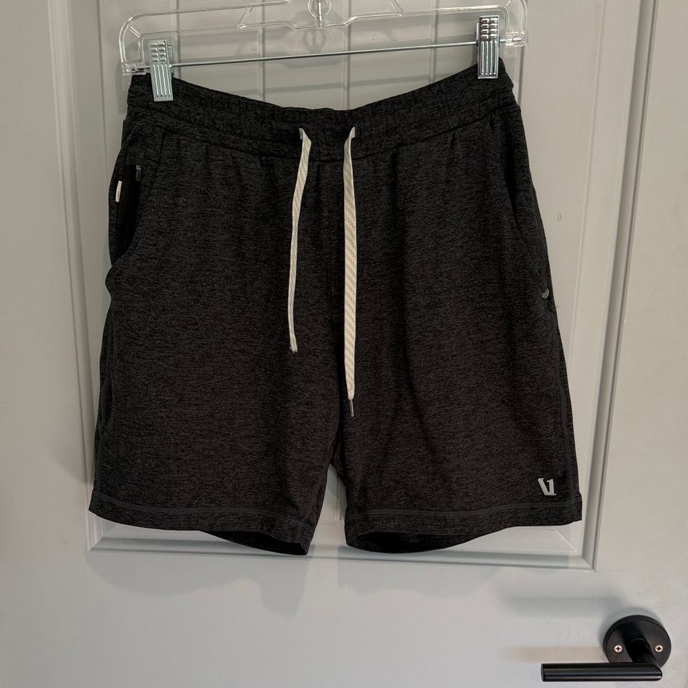 Vuori Dark Gray Men's Athletic Shorts